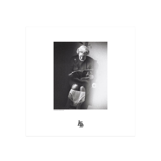 The Queen on the loo Poster