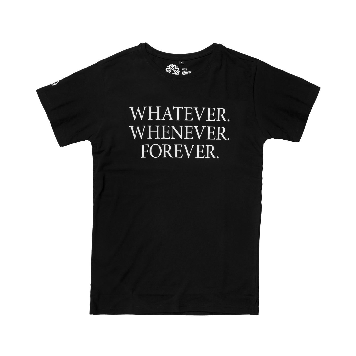 T-shirt - "Whatever. Whenever. Forever." | Regular Fit | Fotografiska Shop