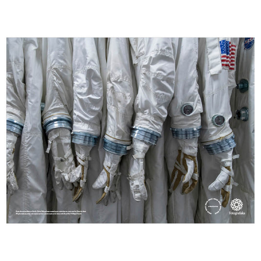 NASA Space Suits Poster | Fotografiska Posters