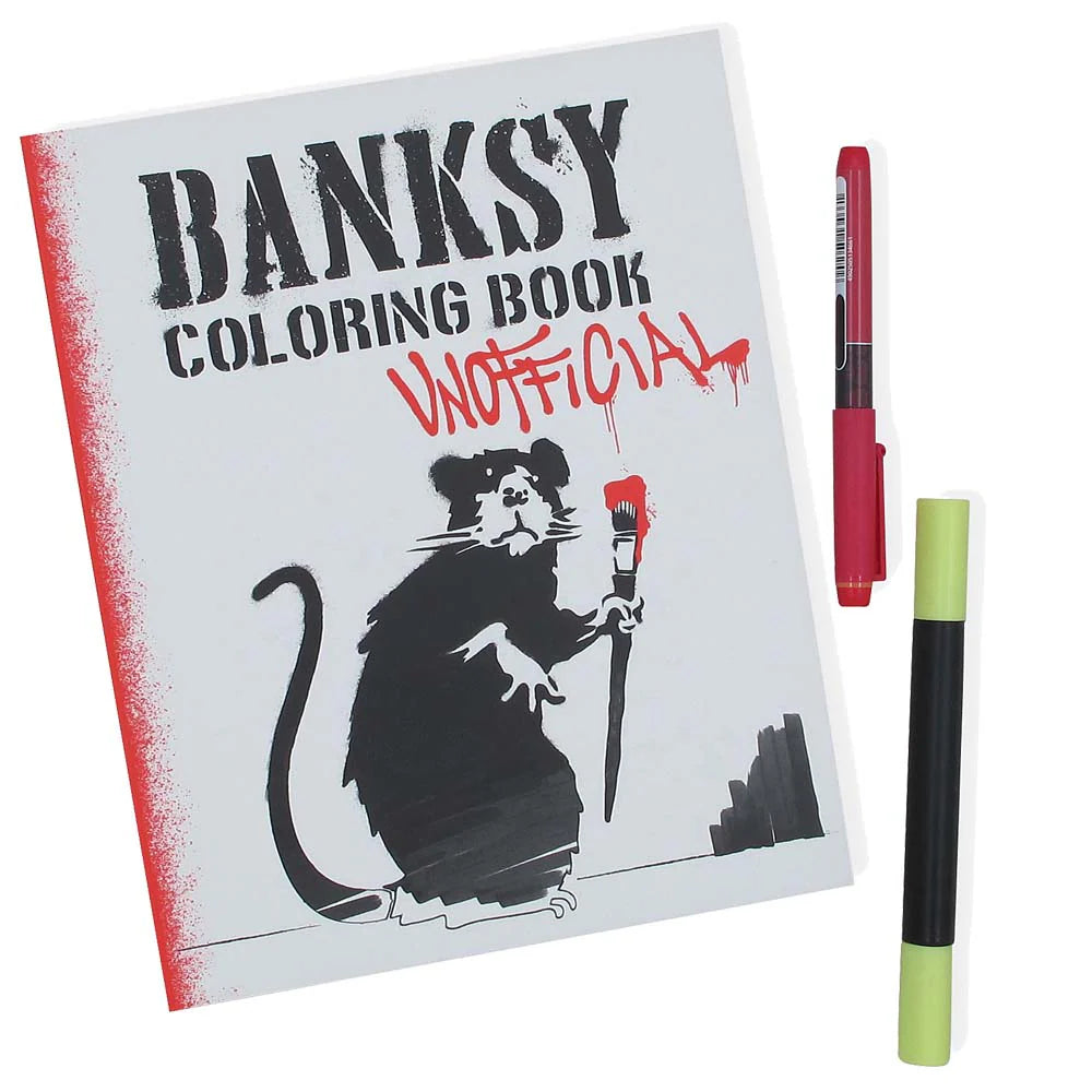 Målarbok, Banksy