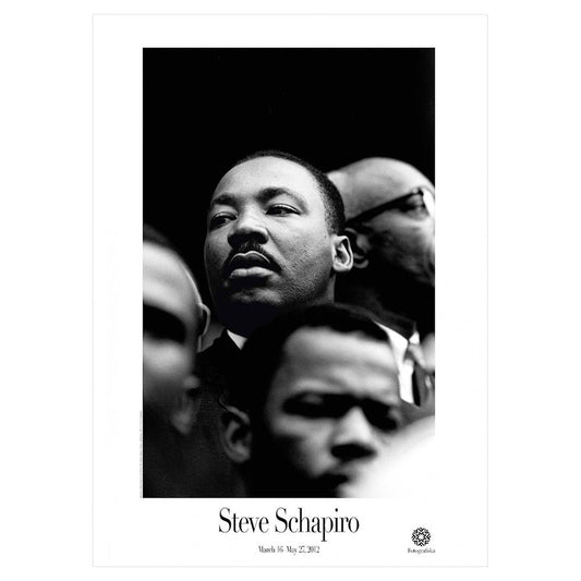 Steve Schapiro - "Martin Luther King Jr. Just before the Selma March" | Fotografiska Posters