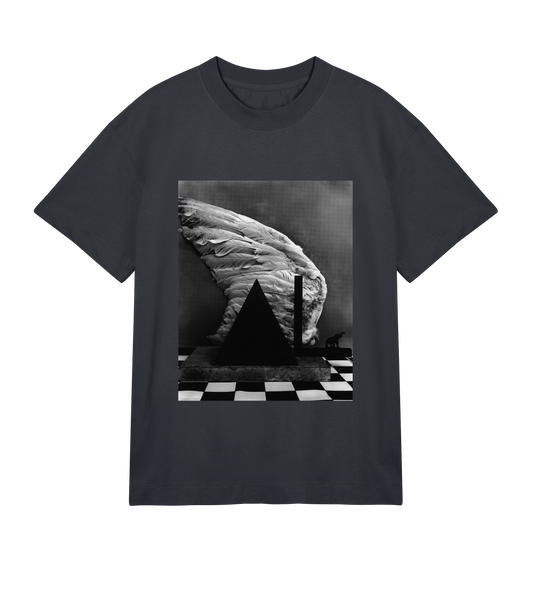 T-shirt Hans Gedda Pyramiden, Svart