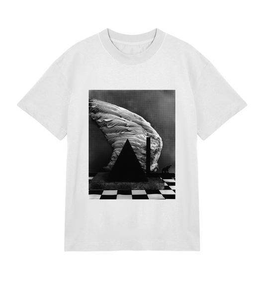T-shirt Hans Gedda Pyramiden | Off white | Fotografiska Shop