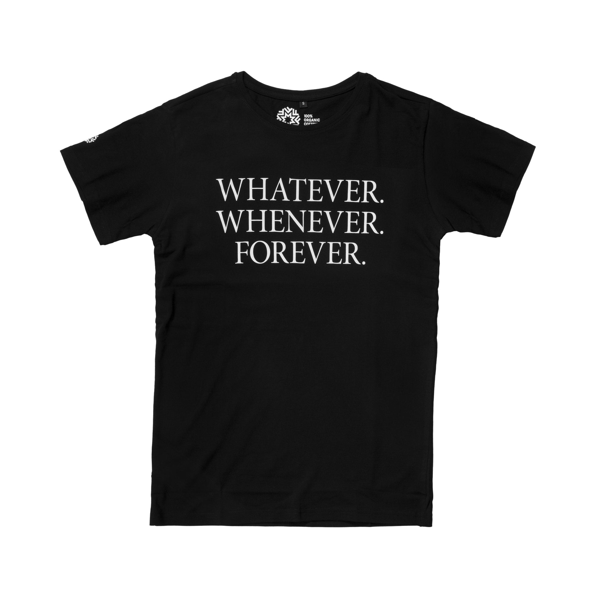 T-shirt - "Whatever. Whenever. Forever." | Regular Fit | Fotografiska Shop
